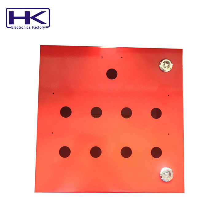 waterproof metal enclosure with Din rail